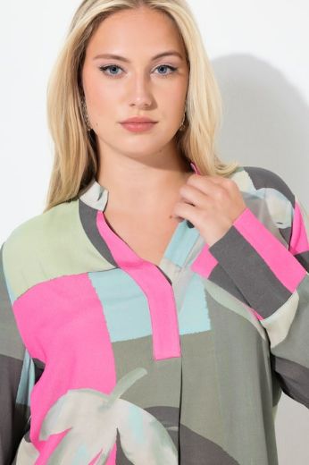 Moda za polnejše Bluza dugih rukava A kroja plus velikost, xxl, Ulla Popken in Johann Popken (JP1880)