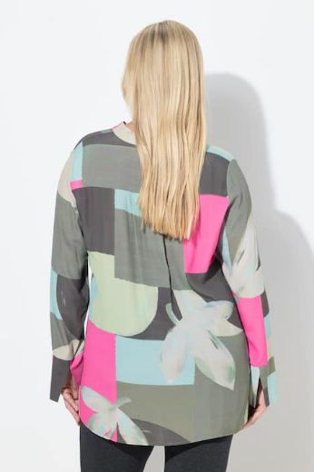 Moda za polnejše Bluza dugih rukava A kroja plus velikost, xxl, Ulla Popken in Johann Popken (JP1880)