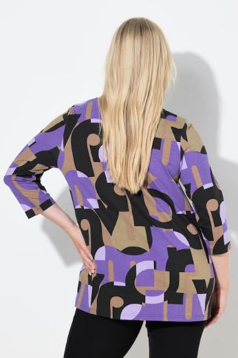 Moda za polnejše Majica 3/4 rukava plus velikost, xxl, Ulla Popken in Johann Popken (JP1880)