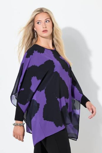 Moda za polnejše Tunika 3/4 rukava šireg kroja plus velikost, xxl, Ulla Popken in Johann Popken (JP1880)