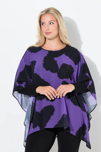 Moda za polnejše Tunika 3/4 rukava šireg kroja plus velikost, xxl, Ulla Popken in Johann Popken (JP1880)