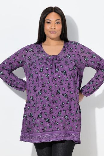 Moda za polnejše Tunika dugih rukava A kroja plus velikost, xxl, Ulla Popken in Johann Popken (JP1880)