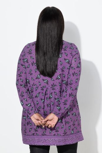 Moda za polnejše Tunika dugih rukava A kroja plus velikost, xxl, Ulla Popken in Johann Popken (JP1880)