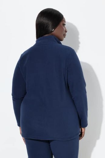 Moda za polnejše Majica dugih rukava s patentnim zatvaračem plus velikost, xxl, Ulla Popken in Johann Popken (JP1880)