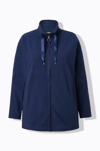 Moda za polnejše Majica dugih rukava s patentnim zatvaračem plus velikost, xxl, Ulla Popken in Johann Popken (JP1880)