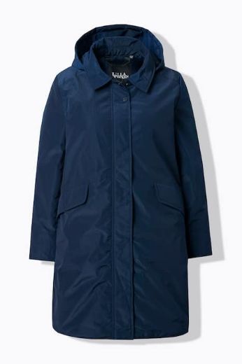 Moda za polnejše Parka vodoodbojna s kapuljačom plus velikost, xxl, Ulla Popken in Johann Popken (JP1880)