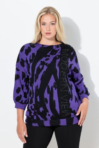 Moda za polnejše Pulover dugih rukava plus velikost, xxl, Ulla Popken in Johann Popken (JP1880)