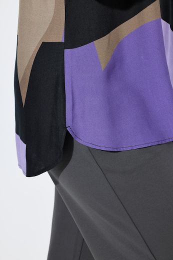 Moda za polnejše Bluza dugih rukava A kroja plus velikost, xxl, Ulla Popken in Johann Popken (JP1880)