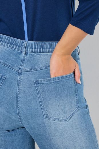 Moda za polnejše Traperice uskih nogavica plus velikost, xxl, Ulla Popken in Johann Popken (JP1880)