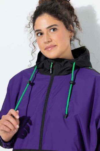 Moda za polnejše Jakna lagana s kapuljačom plus velikost, xxl, Ulla Popken in Johann Popken (JP1880)