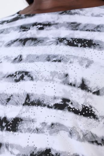 Moda za polnejše Majica 3/4 rukava plus velikost, xxl, Ulla Popken in Johann Popken (JP1880)