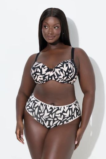 Moda za polnejše Grudnjak sa žicom cvjetnog uzorka plus velikost, xxl, Ulla Popken in Johann Popken (JP1880)