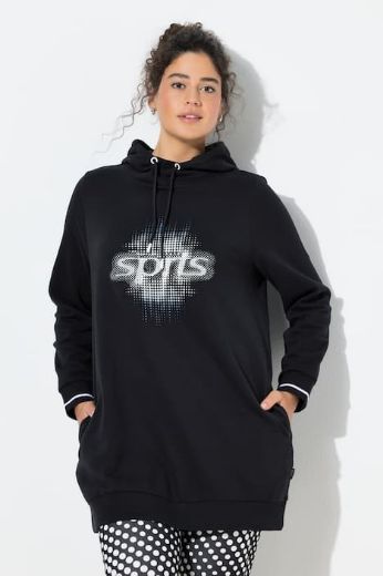 Moda za polnejše Majica dugih rukava s kapuljačom plus velikost, xxl, Ulla Popken in Johann Popken (JP1880)