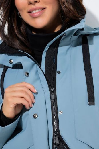 Moda za polnejše Jakna vodootporna dužeg A kroja plus velikost, xxl, Ulla Popken in Johann Popken (JP1880)