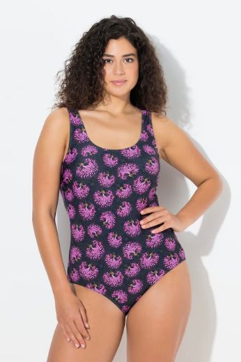 Moda za polnejše Kupaći kostim jednodijelni plus velikost, xxl, Ulla Popken in Johann Popken (JP1880)