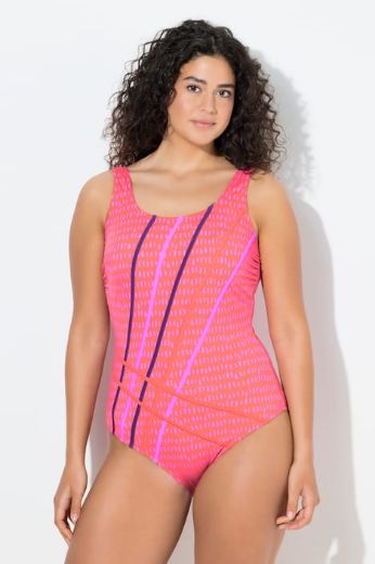 Moda za polnejše Kupaći kostim jednodijelni plus velikost, xxl, Ulla Popken in Johann Popken (JP1880)