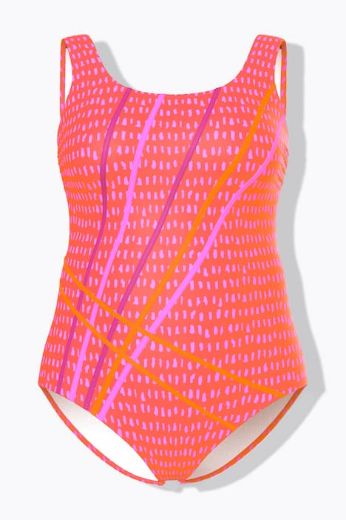 Moda za polnejše Kupaći kostim jednodijelni plus velikost, xxl, Ulla Popken in Johann Popken (JP1880)