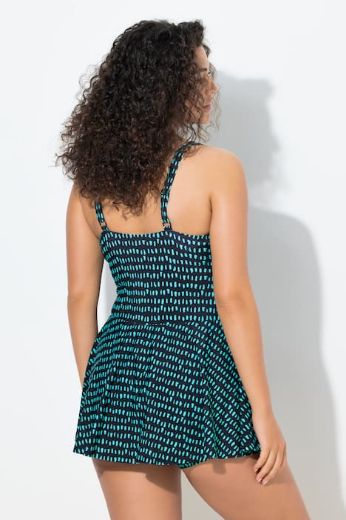 Moda za polnejše Kupaći kostim haljina plus velikost, xxl, Ulla Popken in Johann Popken (JP1880)