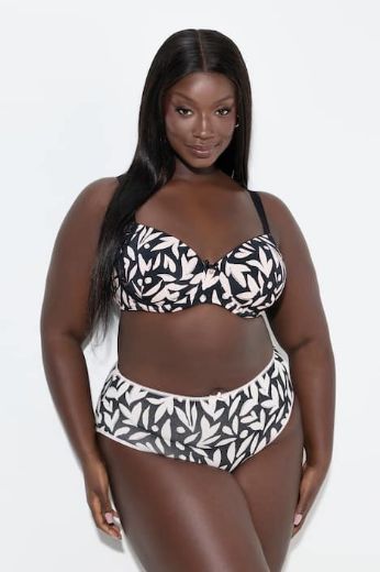 Moda za polnejše Gaćice midi 5 komada plus velikost, xxl, Ulla Popken in Johann Popken (JP1880)