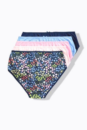 Moda za polnejše Gaćice midi 5 komada plus velikost, xxl, Ulla Popken in Johann Popken (JP1880)