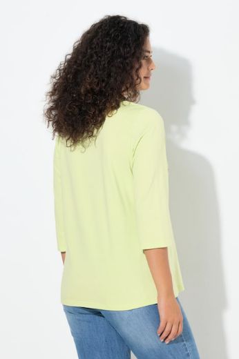 Moda za polnejše Majica 3/4 rukava V ovratnika plus velikost, xxl, Ulla Popken in Johann Popken (JP1880)