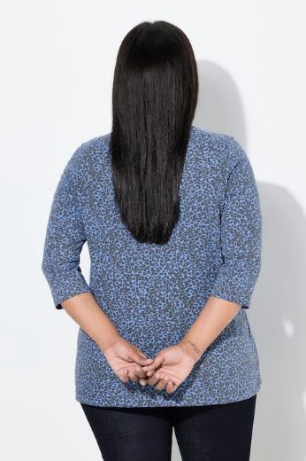 Moda za polnejše Majica 3/4 rukava A kroja plus velikost, xxl, Ulla Popken in Johann Popken (JP1880)