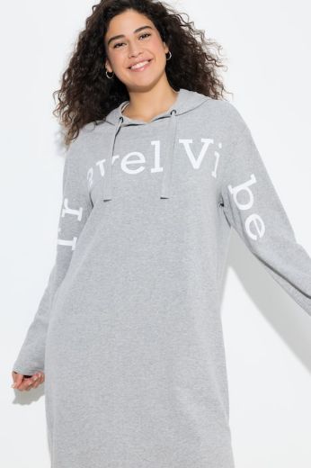 Moda za polnejše Haljina midi dugih rukava s kapuljačom plus velikost, xxl, Ulla Popken in Johann Popken (JP1880)