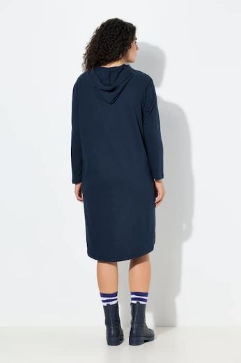 Moda za polnejše Haljina midi dugih rukava s kapuljačom plus velikost, xxl, Ulla Popken in Johann Popken (JP1880)