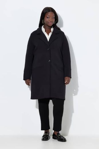 Moda za polnejše Kaput na kopčanje dužeg kroja plus velikost, xxl, Ulla Popken in Johann Popken (JP1880)