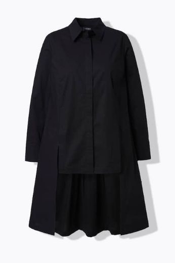 Moda za polnejše Bluza dugih rukava asimetričnog kroja plus velikost, xxl, Ulla Popken in Johann Popken (JP1880)