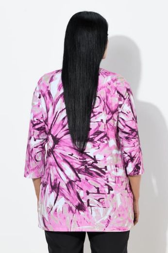 Moda za polnejše Majica 3/4 rukava A kroja plus velikost, xxl, Ulla Popken in Johann Popken (JP1880)