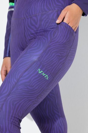 Moda za polnejše Tajice sportske visokog struka plus velikost, xxl, Ulla Popken in Johann Popken (JP1880)