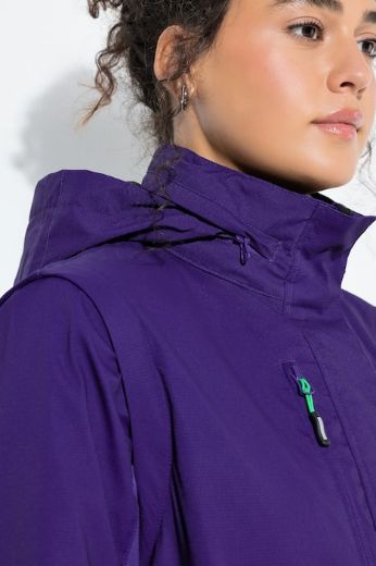 Moda za polnejše Jakna lagana za kišu s mogućnošću skidanja rukava plus velikost, xxl, Ulla Popken in Johann Popken (JP1880)