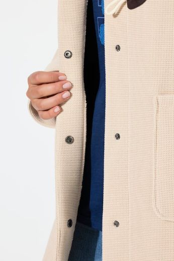 Moda za polnejše Kaput na kopčanje s kapuljačom plus velikost, xxl, Ulla Popken in Johann Popken (JP1880)