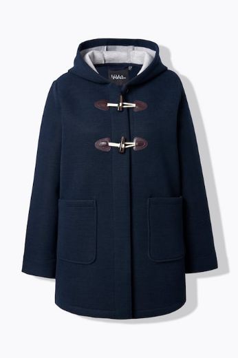 Moda za polnejše Kaput na kopčanje s kapuljačom plus velikost, xxl, Ulla Popken in Johann Popken (JP1880)