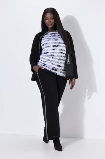 Moda za polnejše Trenirka širokih nogavica plus velikost, xxl, Ulla Popken in Johann Popken (JP1880)