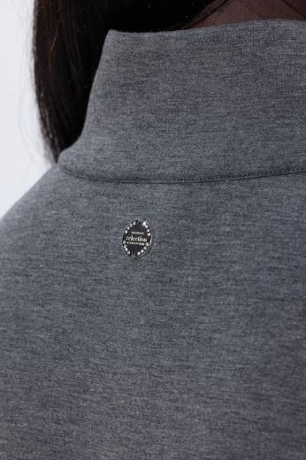 Moda za polnejše Majica dugih rukava s patentnim zatvaračem plus velikost, xxl, Ulla Popken in Johann Popken (JP1880)