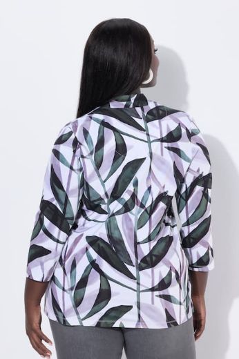 Moda za polnejše Bluza 3/4 rukava A kroja plus velikost, xxl, Ulla Popken in Johann Popken (JP1880)