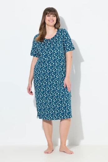 Moda za polnejše Spavaćica kratkih rukava plus velikost, xxl, Ulla Popken in Johann Popken (JP1880)