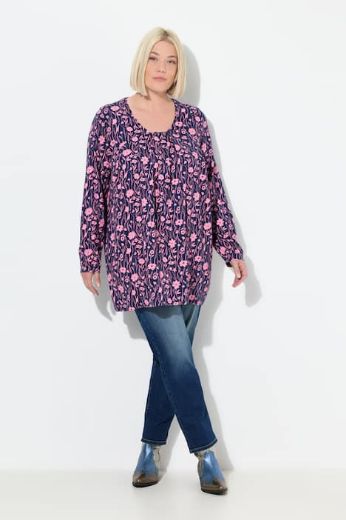 Moda za polnejše Tunika dugih rukava A kroja plus velikost, xxl, Ulla Popken in Johann Popken (JP1880)