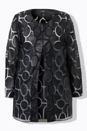 Moda za polnejše Jakna lagana dužeg A kroja plus velikost, xxl, Ulla Popken in Johann Popken (JP1880)