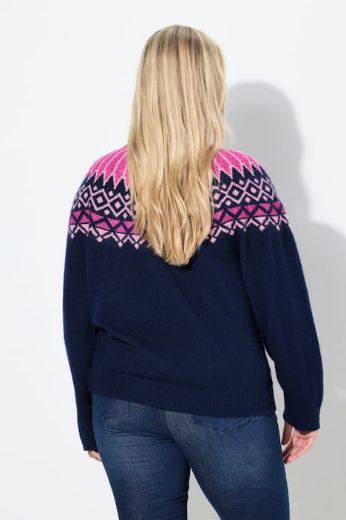 Moda za polnejše Kardigan pleteni s patentnim zatvaračem plus velikost, xxl, Ulla Popken in Johann Popken (JP1880)