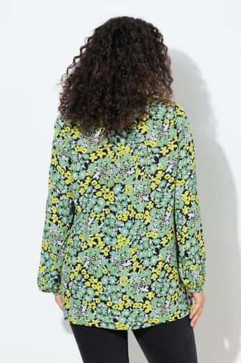 Moda za polnejše Bluza dugih rukava A kroja plus velikost, xxl, Ulla Popken in Johann Popken (JP1880)