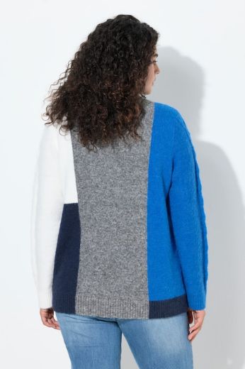 Moda za polnejše Pulover dugih rukava plus velikost, xxl, Ulla Popken in Johann Popken (JP1880)