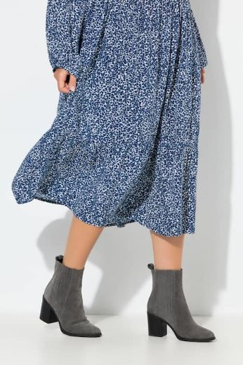 Moda za polnejše Haljina midi dugih rukava plus velikost, xxl, Ulla Popken in Johann Popken (JP1880)