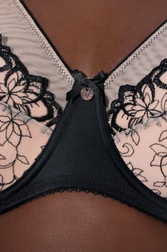 Moda za polnejše Grudnjak s žicom širokih naramenica plus velikost, xxl, Ulla Popken in Johann Popken (JP1880)