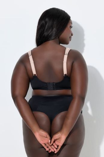 Moda za polnejše Grudnjak s žicom širokih naramenica plus velikost, xxl, Ulla Popken in Johann Popken (JP1880)