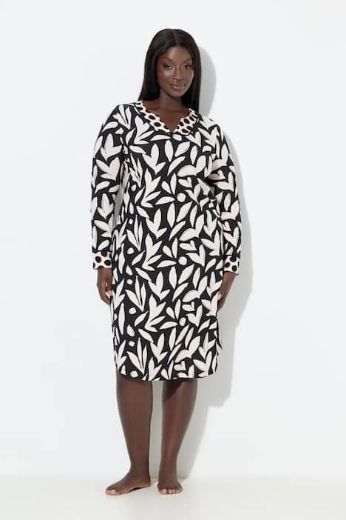 Moda za polnejše Spavaćica dugih rukava plus velikost, xxl, Ulla Popken in Johann Popken (JP1880)