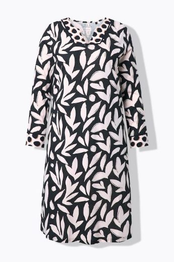 Moda za polnejše Spavaćica dugih rukava plus velikost, xxl, Ulla Popken in Johann Popken (JP1880)