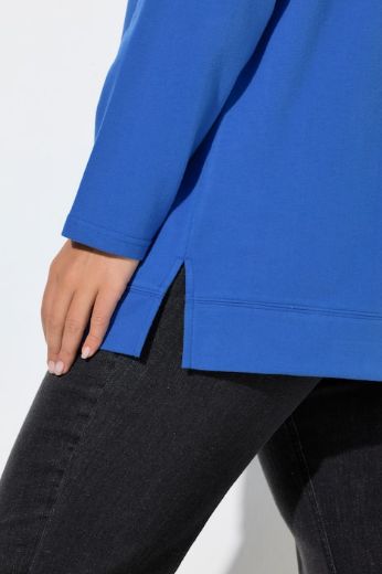 Moda za polnejše Majica dugih rukava povišenog ovratnika plus velikost, xxl, Ulla Popken in Johann Popken (JP1880)